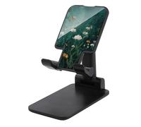 Jubonexis Vintage Wildflowers Meadow Aesthetic Dark Academia Cell Phone Stand Foldable Adjustable Phone Stand for Desk