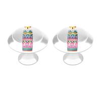 Jubonexis Watercolor Birthday Candle Round Drawer Cabinet Knobs Handles with Screws,2 Pcs, Drawer Dresser Knob Pulls Decor for Wardrobe Cupboard Home Office Kitchen