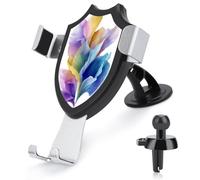 Jubonexis Watercolor Petal Luminous Rainbow Gradients Car Phone Holder Mount Triangle Clip Base Air Vent Cell Phone Car Mount Automotive Accessories for 4-6 Inches Cell Smartphones