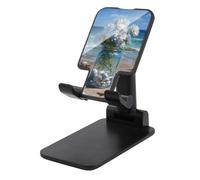 Jubonexis White Daisies And Seashells on The Beach Cell Phone Stand Foldable Adjustable Phone Stand for Desk