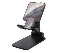 Jubonexis White Dragon with Soft Iridescent Scales Cell Phone Stand Foldable Adjustable Phone Stand for Desk