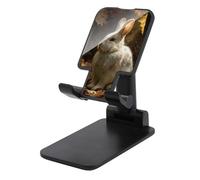 Jubonexis White Rabbit in The Forest Cell Phone Stand Foldable Adjustable Phone Stand for Desk