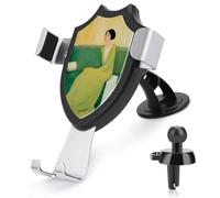 Jubonexis Woman on Couch in Emerald Green Car Phone Holder Mount Triangle Clip Base Air Vent Cell Phone Car Mount Automotive Accessories for 4-6 Inches Cell Smartphones