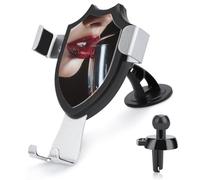 Jubonexis Woman’s Lips Drinking Wine Car Phone Holder Mount Triangle Clip Base Air Vent Cell Phone Car Mount Automotive Accessories for 4-6 Inches Cell Smartphones
