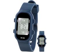 Juboos Kids Digital Watches for Boys Girls Ages 7-16, 3ATM Waterproof Sport Child Watch with Night Light, Alarm Clock, Stopwatch, Dark Blue, strap