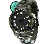 Juboos Kids Watches for Boys and Girls Analogue Quartz Waterproof 7 to 16 | The light up dial and soft band make it comfortable for sport and outdoor use while helping children learn to tell the time