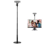 JUBOR Webcam Stand for Desk, 28.5" Webcam Mount with 1/4" Thread, Height & Angle Adjustable Web Cam Stand Mount for Logitech C922 C930e C920S C615 C960 C920x BRIO NexiGo N60 and Others