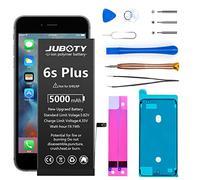 JUBOTY 2025 New Upgraded Battery for iPhone 6s Plus, 5000mAh Lithium Polymer High Capacity Battery Replacement for iPhone 6s Plus Model A1634 A1687 A1699 with Professional Repair Tools