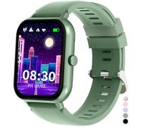 JUBUNRER Kids Smart Watch for Boys Girls Watches Bluetooth Call Pedometer | Heart Rate Sleep Step Counter Sport Game Fitness Activity Trackers Calculator Teenage Gifts for IOS Android