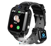 JUBUNRER Kids Smart Watch with GPS Tracker - Two-way Call SOS Alarm Clock Waterproof Puzzle Games Classroom Mode - Smart Watch for Kids Phone Watch Digital Birthday Gifts- for Boys Girls