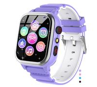 JUBUNRER Smart Watch for Kids Smart Watch 26 Games Phone Pedometer Calories SOS Alarm Clock Kids Watch Boys Watch Girls Gifts HD Camera Music Video Stopwatch Toys Christmas Birthday Gift