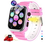 JUBUNRER Smart Watch for Kids Smart Watch 26 Games Phone Pedometer Calories SOS Alarm Clock Kids Watch Boys Watch Girls Gifts HD Camera Music Video Stopwatch Toys Christmas Birthday Gift