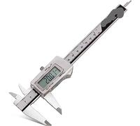 JUCACE Caliper Measuring Tool, Electronic Digital Caliper | 6 Inches |Construction with Large LCD Screen | Quick Change Button for Inch/Millimeter Conversions