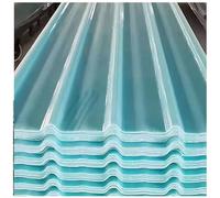 JUCCJUXIN Clear Roofing Sheet,Cladding Walling Sheeting,Splicable Corrugated Plastic UV Resistant Greenhouse Shed Canopy, 1mm Thick FRP Daylighting Panels,Rainproof Carport(3pcs,0.9 * 1.6m/35 * 63in)