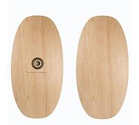 JUCKER HAWAII Keiki Pure Skimboard - 90 x 45 cm - Maple Wood - Beginner to Advanced - 30-80 kg Weight Capacity