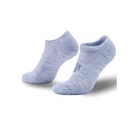 Juclise Alpaca Wool Any Season No Show Midweight Merino Outdoors Socks Men&Women Moisture Wicking Hiking Cushioned Breathable(5,8,，Regular, Regular,Lilac Heather