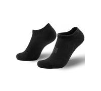 Juclise Alpaca Wool Any Season No Show Midweight Merino Outdoors Socks Men&Women Moisture Wicking Hiking Cushioned Breathable(8,12,，Regular, Regular,Classic Black