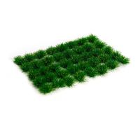 Jucoci Grass Tufts Static Miniature Grass Tufts Model Grass (Wild Dark Green), 5 mm