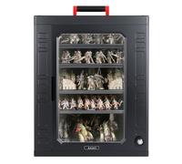 Jucoci Miniatures Storage Case Miniatures Transport Case (Large Size with Light)