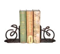 JUCONSIN Bicycle Bookend, Antique Black