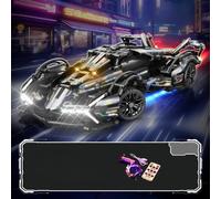 JUCYJULY Technology Sports Car Building Block Kit, Racing Car Building Set, Super Model Building Kit with LED, 1148 PCS MOC Collectible Vehicle Construction Toys Gifts for Adults