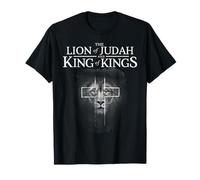 Judah Lion Graphic King of Kings Jesus Christians T-Shirt