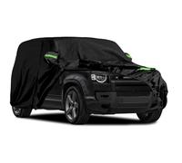 JUDANNA Waterproof Car Cover Intended for Land Rover Defender 110 2020-2025, All Weather Outdoor Car Covers Full Car Cover with Zipper Door & Windproof Bands for Sun Rain Dust Protection