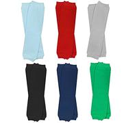 juDanzy 6 Pairs of Solid Baby, Toddler and Child Leg Warmers - - One size