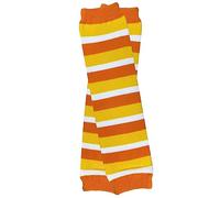 juDanzy Baby Toddler and Child Polka Dot, Christmas, Halloween and Thanksgiving Style Leg Warmers, Candy Corn, One size