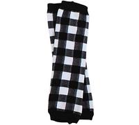 juDanzy Christmas Halloween Thanksgiving Valentines Holiday Baby and Toddler Leg Warmers for Girls and Boys in Various Styles - Black Buffalo Plaid- One Size