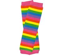 juDanzy Christmas Halloween Thanksgiving Valentines Holiday Baby and Toddler Leg Warmers for Girls and Boys in Various Styles - Bright Rainbow - One Size (12 pounds to 10 years)