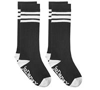 juDanzy Knee High Tube Socks for Boys, Girls, Baby, Toddler and Child (2 Pack) - black - 2-4 Years