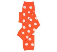 juDanzy polka dot leg warmers for baby or toddler boys & girls - Orange -