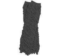juDanzy Rouched baby leg warmers for girls, toddler, child (One Size, Black)