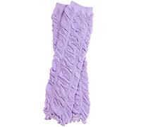 juDanzy Rouched baby leg warmers for girls, toddler, child (One Size, Lavender)