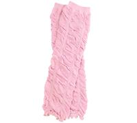 juDanzy Rouched baby leg warmers for girls, toddler, child (One Size, Light Pink)