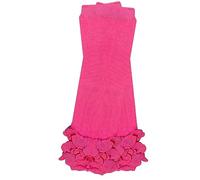 juDanzy ruffled leg warmers for baby or toddler girls (One Size (12 pounds to 10 years), Hot Pink)