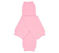 juDanzy Solid Baby and Toddler Leg Warmers for Boys and Girls Newborn and One Size, Light Pink, Newborn
