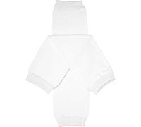 juDanzy Solid Baby and Toddler Leg Warmers for Boys and Girls Newborn and One Size, White, One size