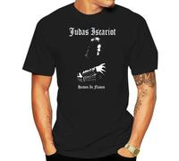 Judas Iscariot T-Shirt Judas Iscariot Heaven in Flames Tee Shirt Metal Merch Black Metal Shirt Black M