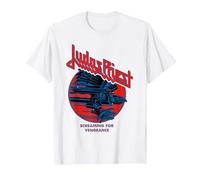 Judas Priest - Blue Eagle Screaming for Vengeance T-Shirt, Men, White, 5X-Large