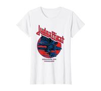 Judas Priest - Blue Eagle Screaming for Vengeance T-Shirt, Women, White, 3X-Large