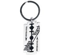 Judas Priest British Steel Keyring Pendant black silver Onesize