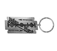 Judas Priest British Steel Metal Keyring Grey (One Size)