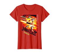 Judas Priest - Firepower Figure Red T-Shirt, Women, Red, 3X-Large