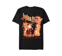 Judas Priest - Invincible Shield Biker - T-Shirt - black - M - 100% Cotton M
