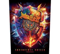 Judas Priest Invincible Shield Unisex Backpatch Multicoloured Band Merch, Bands, multi-coloured, One Size