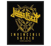 Judas Priest Invincible Shield Woven Patch in Black Judas Priest Black