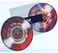 JUDAS PRIEST LP x 2 Invincible Shield Double PICTURE DISC VINYL w/ Sash SEALED