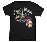 (M, Black) Judas Priest Painkiller Solo T Shirt